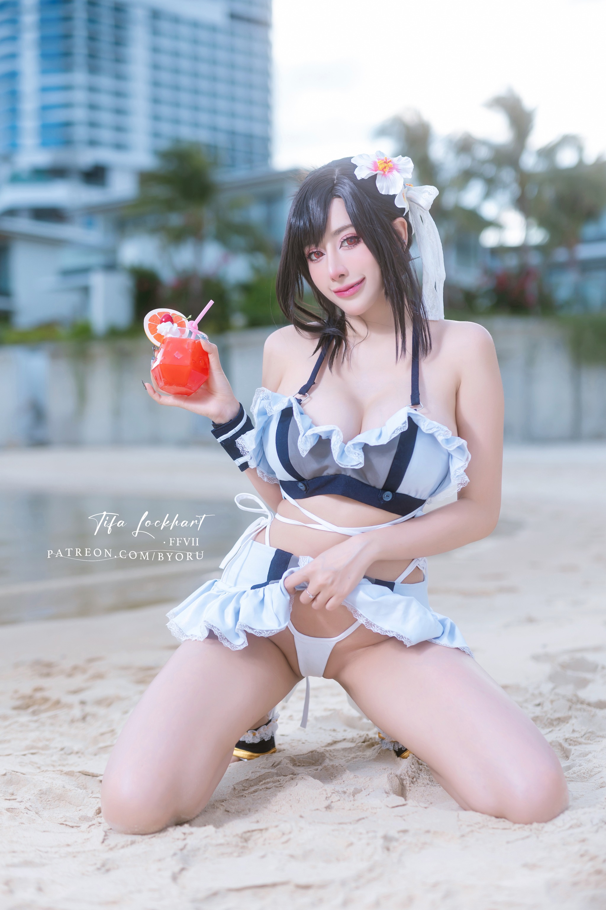 图片[1]-Byoru – NO.220 Tifa Bikini[65P]-XikXak